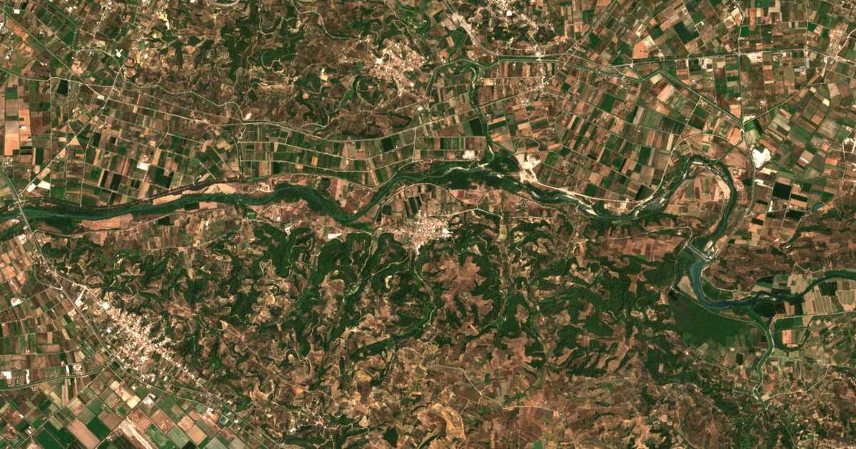 Сателитска карта на Alfeioúsa