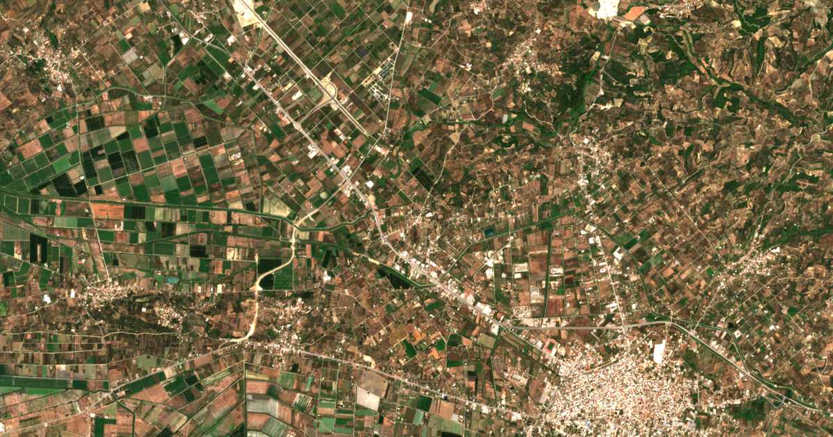 Сателитска карта на Lastaíika