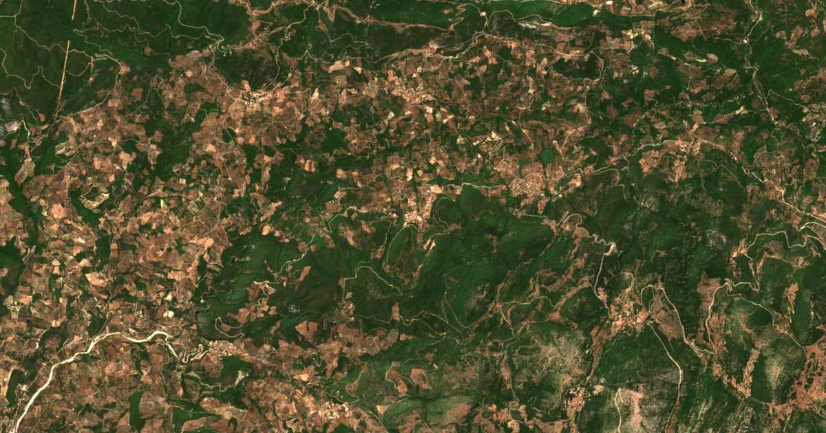 Сателитска карта на Miléa