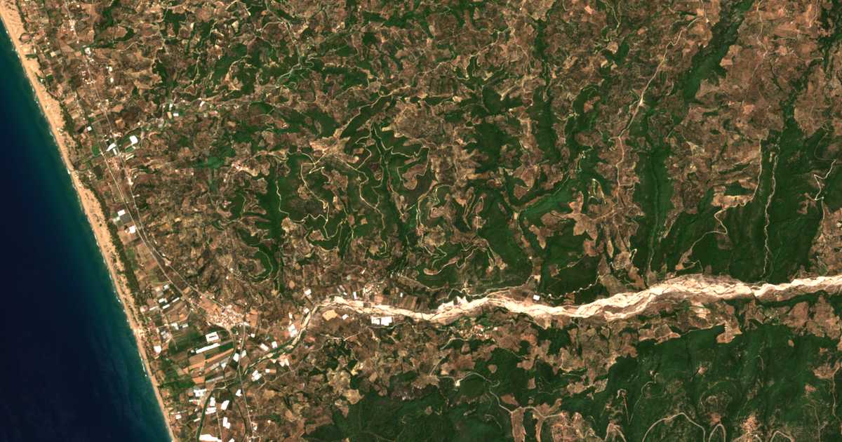 Сателитска карта на Prasidákion