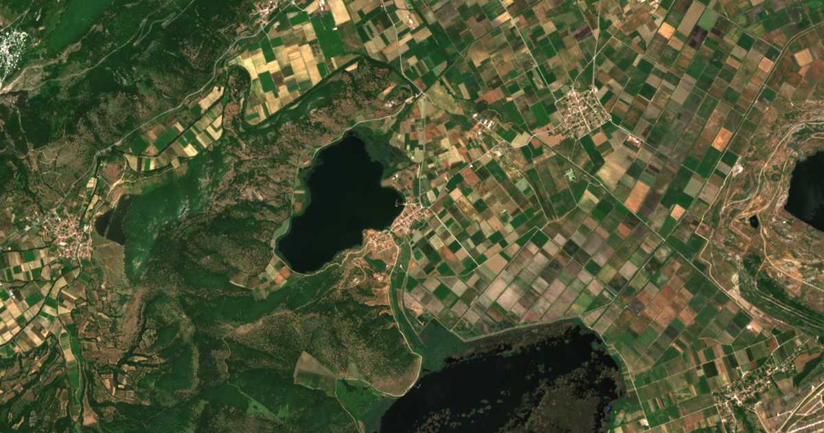 Сателитска карта на Свети Тодор