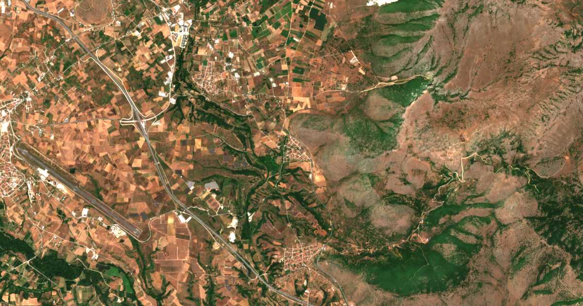 Сателитска карта на Слимништа