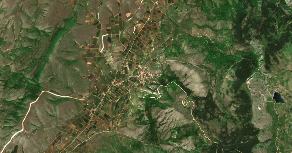 Сателитска карта на Крмишта