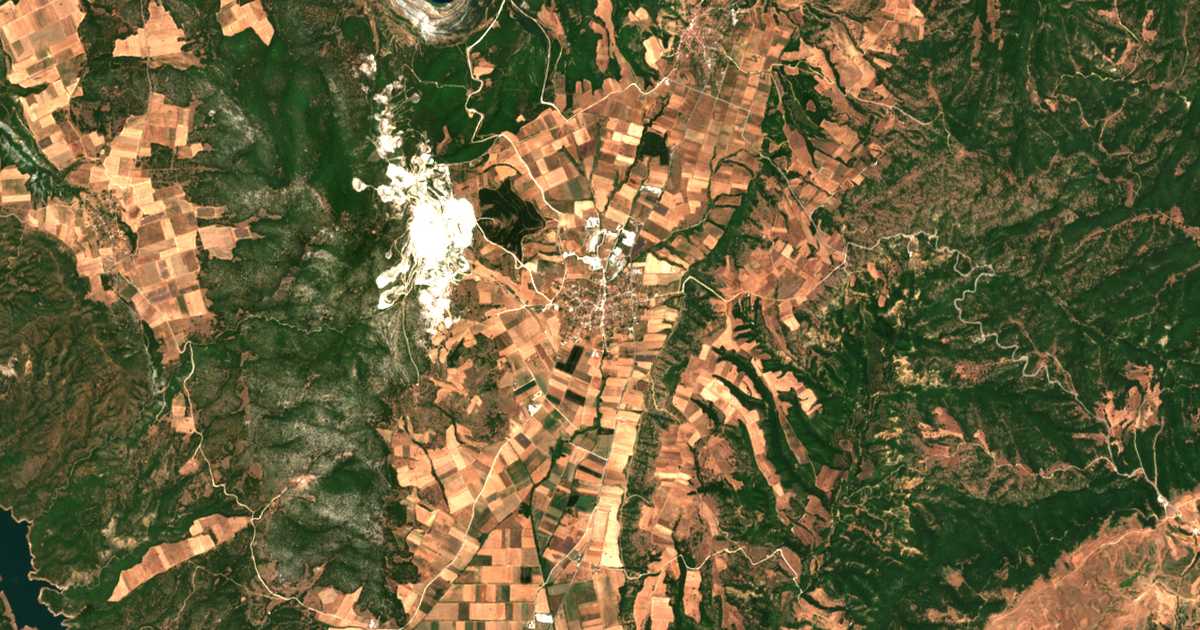 Сателитска карта на Трановалто