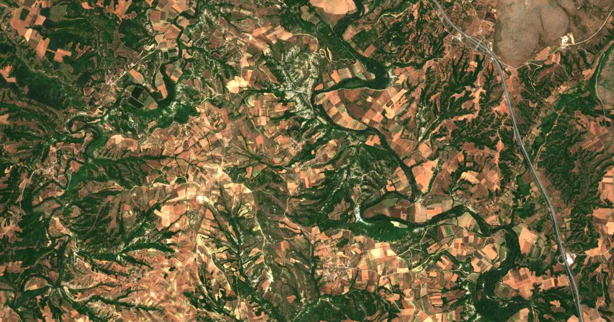 Сателитска карта на Бобушта
